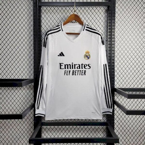 2425 Real Madrid Home Long Sleeve