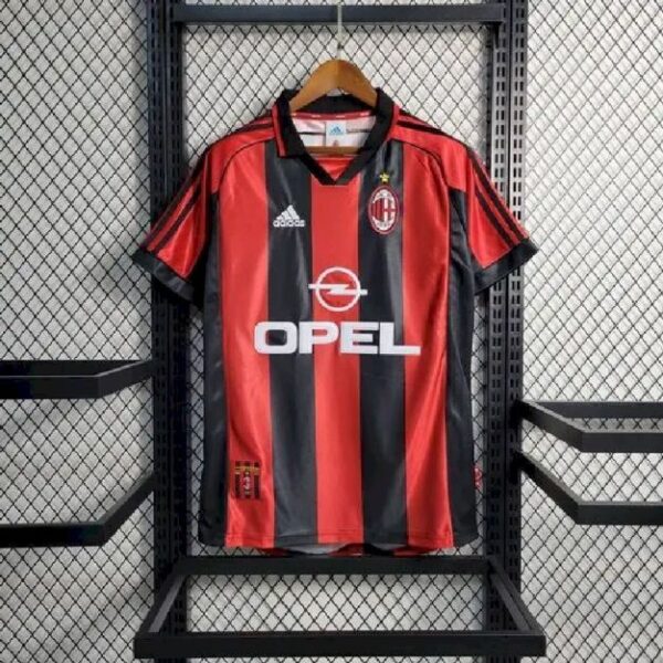 Ac Milan 199899 Home Retro Jersey 54433