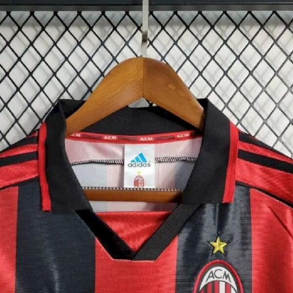 Ac Milan 199899 Home Retro Jersey 54436