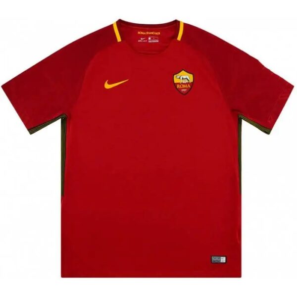 As Roma 201718 Home Retro Jersey
