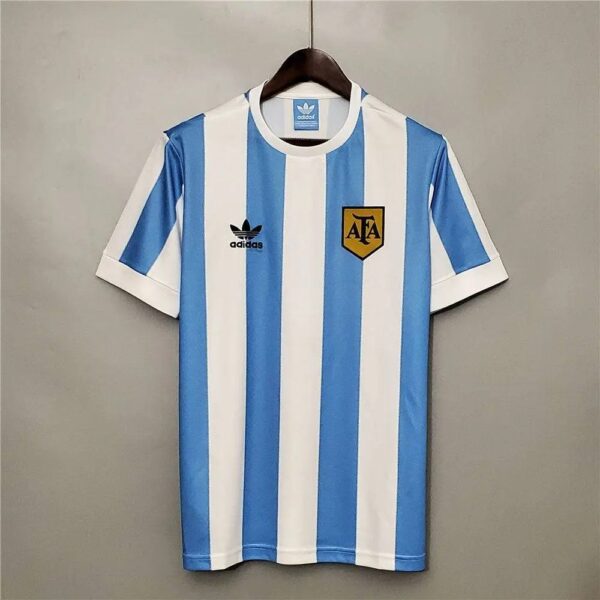 Argentina 1978 World Cup Home Retro Jersey 36140