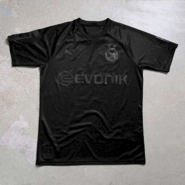 Borussia Dortmund 1920 110Th Anniversary Blackout Jersey 35303