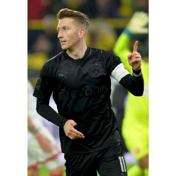 Borussia Dortmund 1920 110Th Anniversary Blackout Jersey 35305
