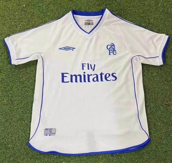 Chelsea 2001 2003 Away Retro Jersey 33655