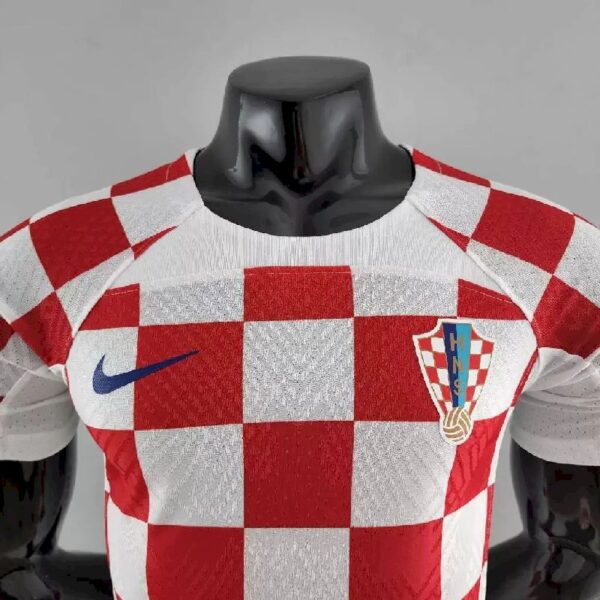 Croatia 2022 World Cup Home Player Version Jersey 46205