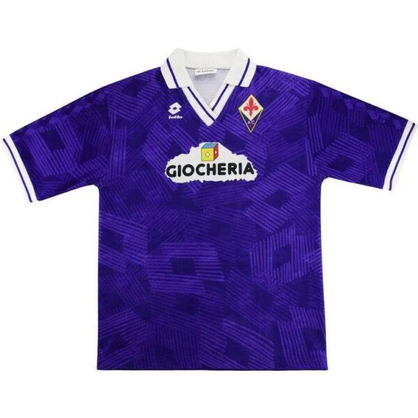 Fiorentina 1991 92 Home Retro Jersey 36257