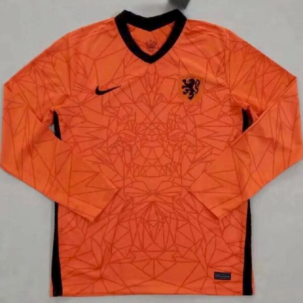 Netherlands 2021 Ls Home Jersey