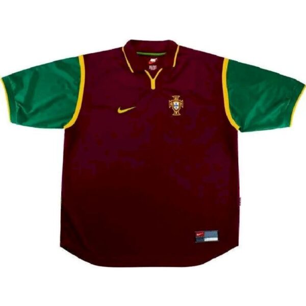 Portugal 1999 00 Home Retro Jersey