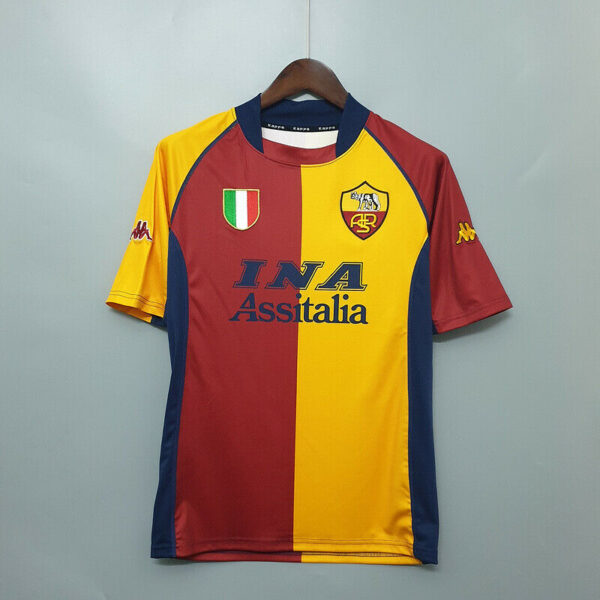 Roma 20012002 Homes Retro Jersey