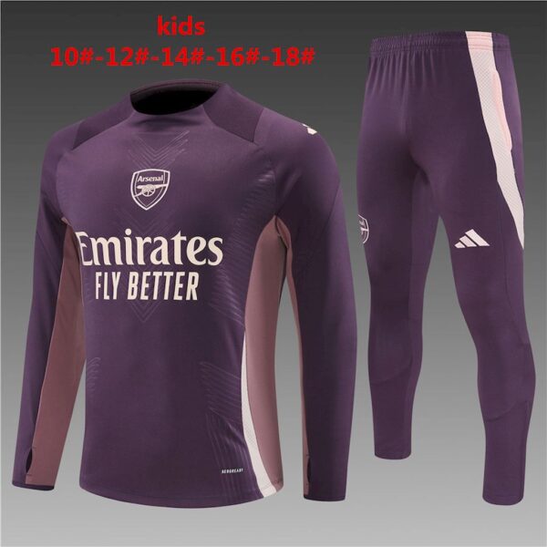 Arsenal 2024/25 Half-Zip Kids Sweater+Pant 14001-18(155-165)